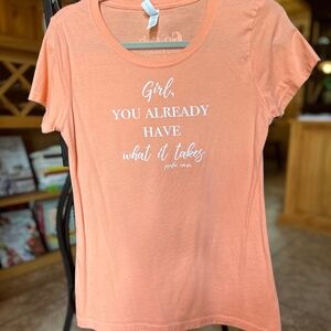 Women’s Orange/Peachy Tee